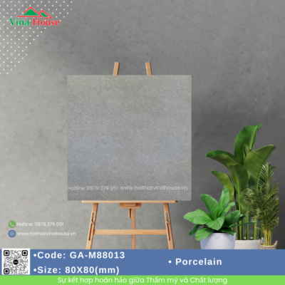 Gạch ốp lát 80×80 Việt Ý GA-M88013 mờ