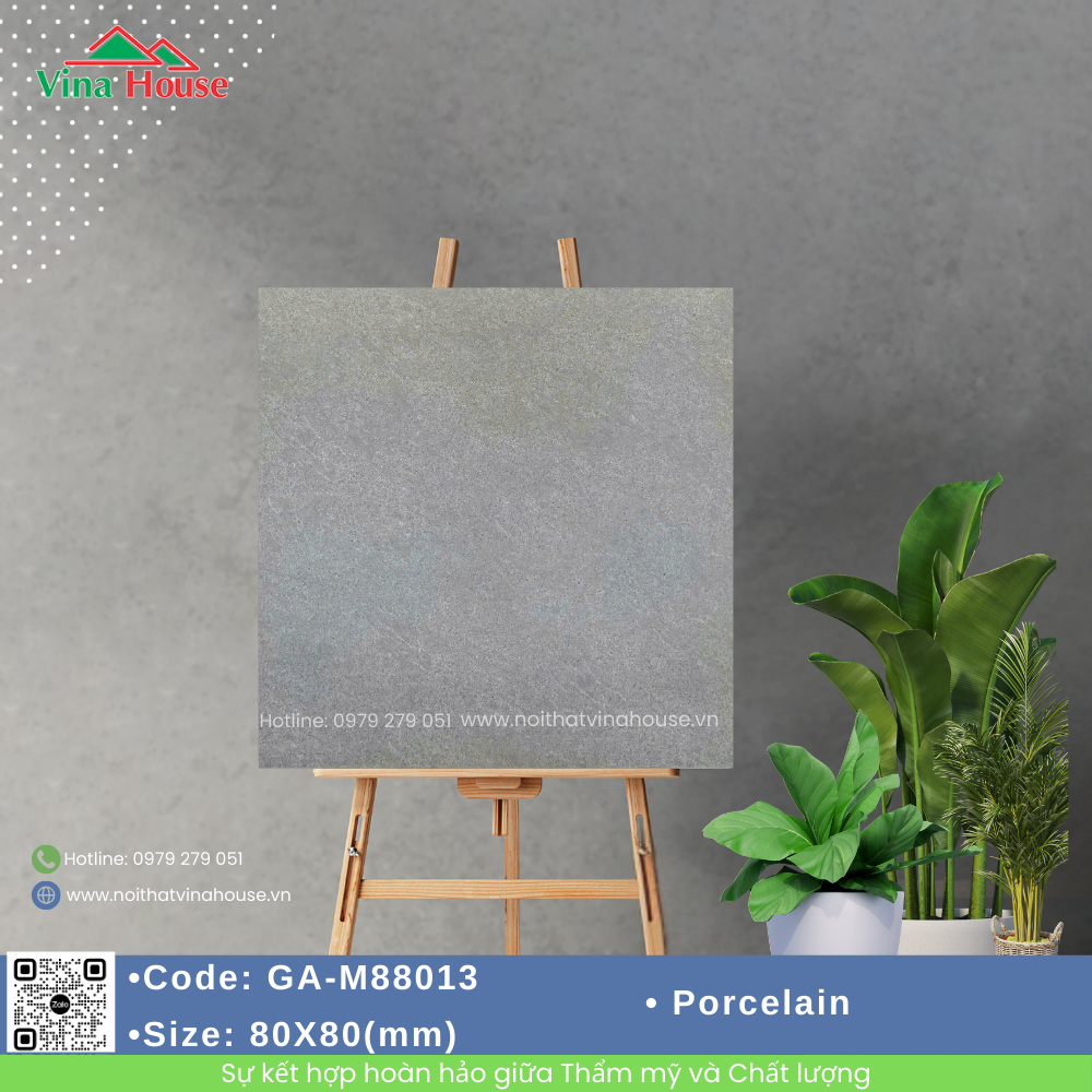 Gạch ốp lát 80x80 Việt Ý GA-M88013 mờ Gạch ốp lát 80x80 Việt Ý GA-M88013 mờ