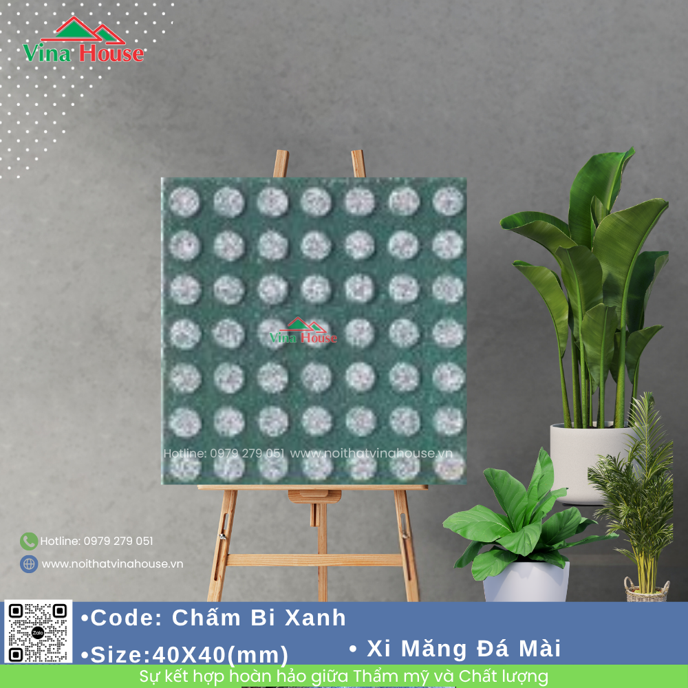 Chấm Bi Xanh