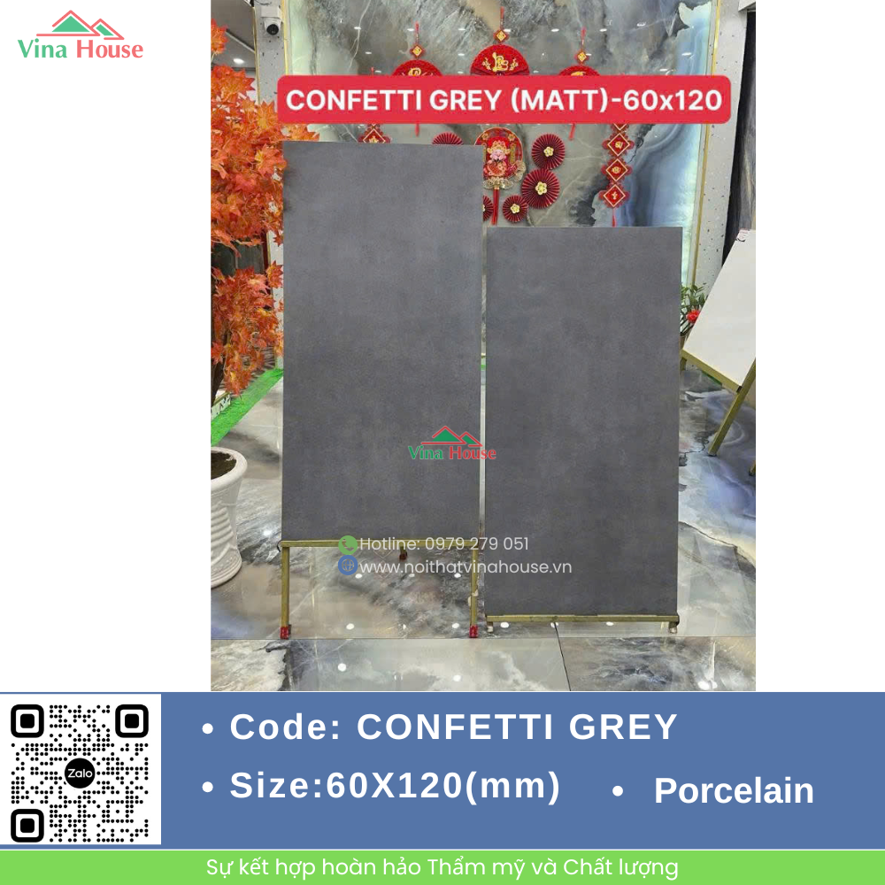 CONFETTI GREY