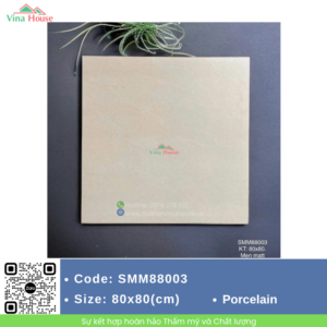 Gạch Ốp Lát 80x80 Việt Ý SMM88003 Matt