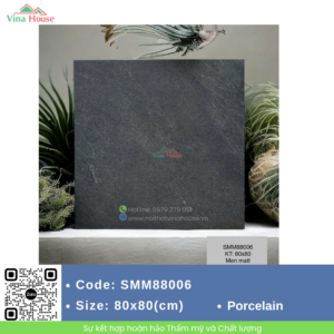 Gạch Ốp Lát 80x80 Việt Ý SMM88006 Matt