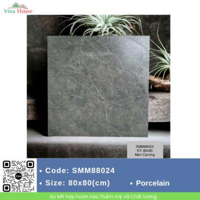 Gạch Ốp Lát 80×80 APODIO SMM88024 Matt