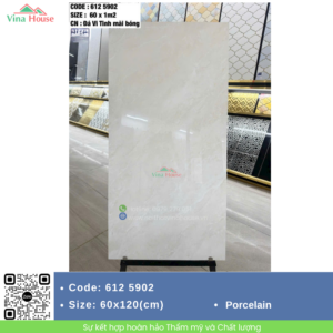 Gạch lát nền 60x120 Redstarcera 612.5902 Bóng đẹp