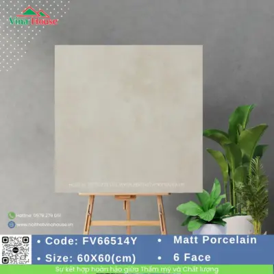 Gạch lát nền 60×60 Feliz Tiles FV66514Y matt