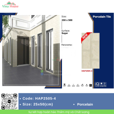 Gạch Trang Trí 25x50 Fico HAP2505-4 Bền Đẹp