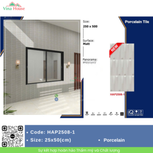 Gạch trang trí 25x50 Fico HAP2508-1 Bền Đẹp