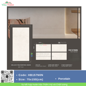 Gạch ốp lát 75x150 Trung Quốc HB157N0N