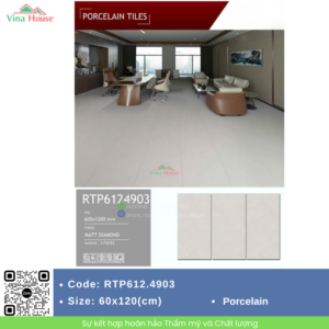 Gạch lát nền 60x120 Redstarcera 612.4903 matt