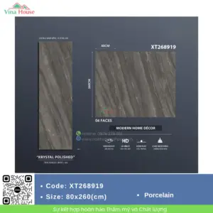 Gạch ốp lát 80X260 Trung Quốc XT268919