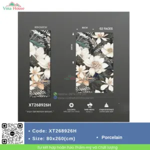 Gạch ốp lát 80X260 Trung Quốc XT268926H Mosaic