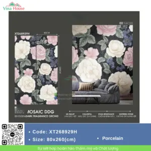 Gạch ốp lát 80X260 Trung Quốc XT268929H Mosaic