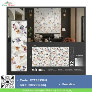 Gạch ốp lát 80X260 Trung Quốc XT268930H Mosaic