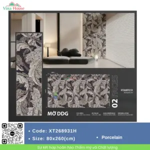 Gạch ốp lát 80X260 Trung Quốc XT268931H Mosaic