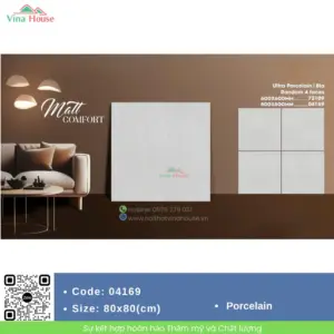 Gạch 80x80 Vitto 04169 Matt Sang Trọng