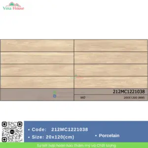 Gạch Vân Gỗ 20x120 Indonesia 212MC1221038