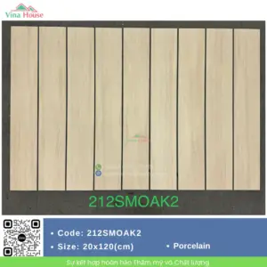 Gạch Vân Gỗ 20x120 Malaysia 212SMOAK2