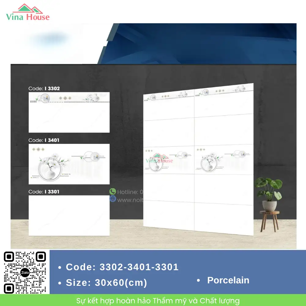 Gạch ốp tường 30x60 Vitto 3302-3401-3301 bóng Gạch ốp tường 30x60 Vitto 3302-3401-3301 bóng