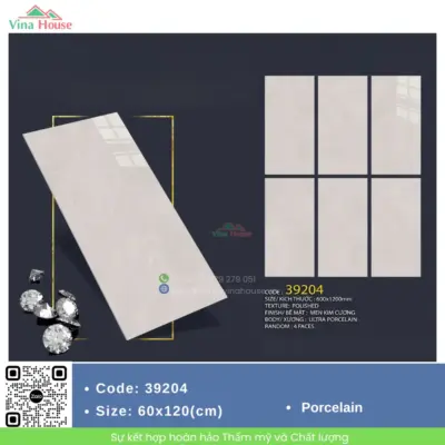 Gạch 60X120 Vitto 39204 bóng