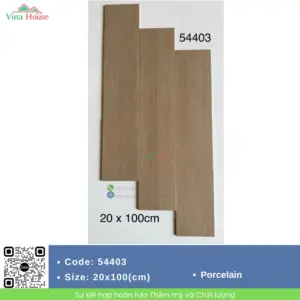 Gạch Vân Gỗ 20x100 Prime 54403 Matt
