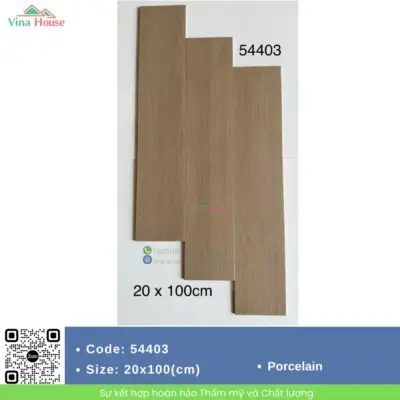 Gạch Vân Gỗ 20×100 Prime 54403 Matt
