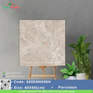 Gạch 60x60 Malaysia 600EM6006H Matt