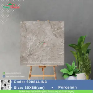 Gạch 60x60 Malaysia 600SLLIN3 Matt