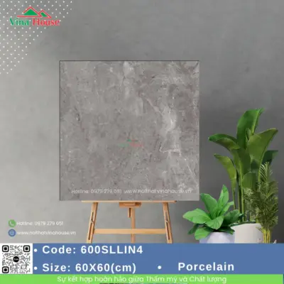 Gạch 60×60 Malaysia 600SLLIN4 Matt