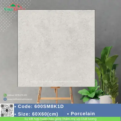 Gạch 60×60 Malaysia 600SM8K1D Matt