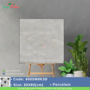 Gạch 60x60 Malaysia 600SM8K3D Matt