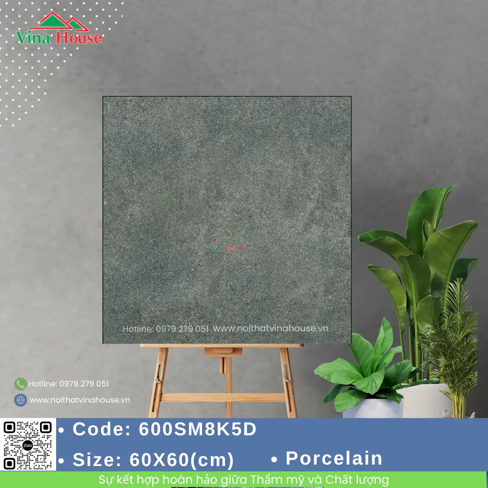 Gạch 60x60 Malaysia 600SM8K5D Matt
