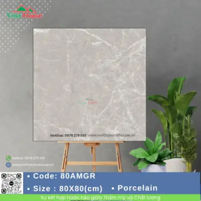 Gạch 80×80 Ấn Độ 80AMGR Bóng