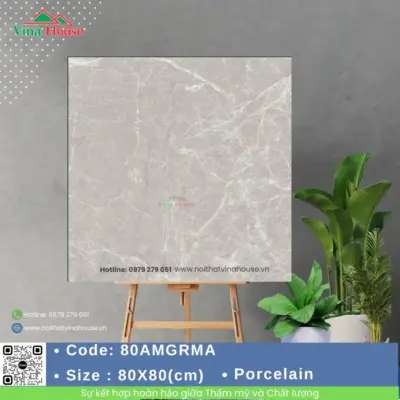 Gạch 80×80 Ấn Độ 80AMGRMA Matt