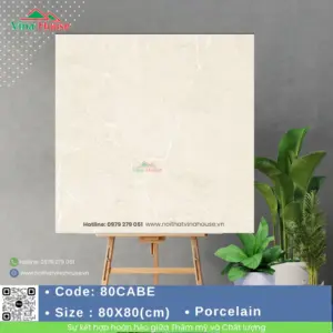 Gạch 80x80 Ấn Độ 80CABE Bóng