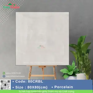 Gạch 80x80 Ấn Độ 80CRBL Bóng