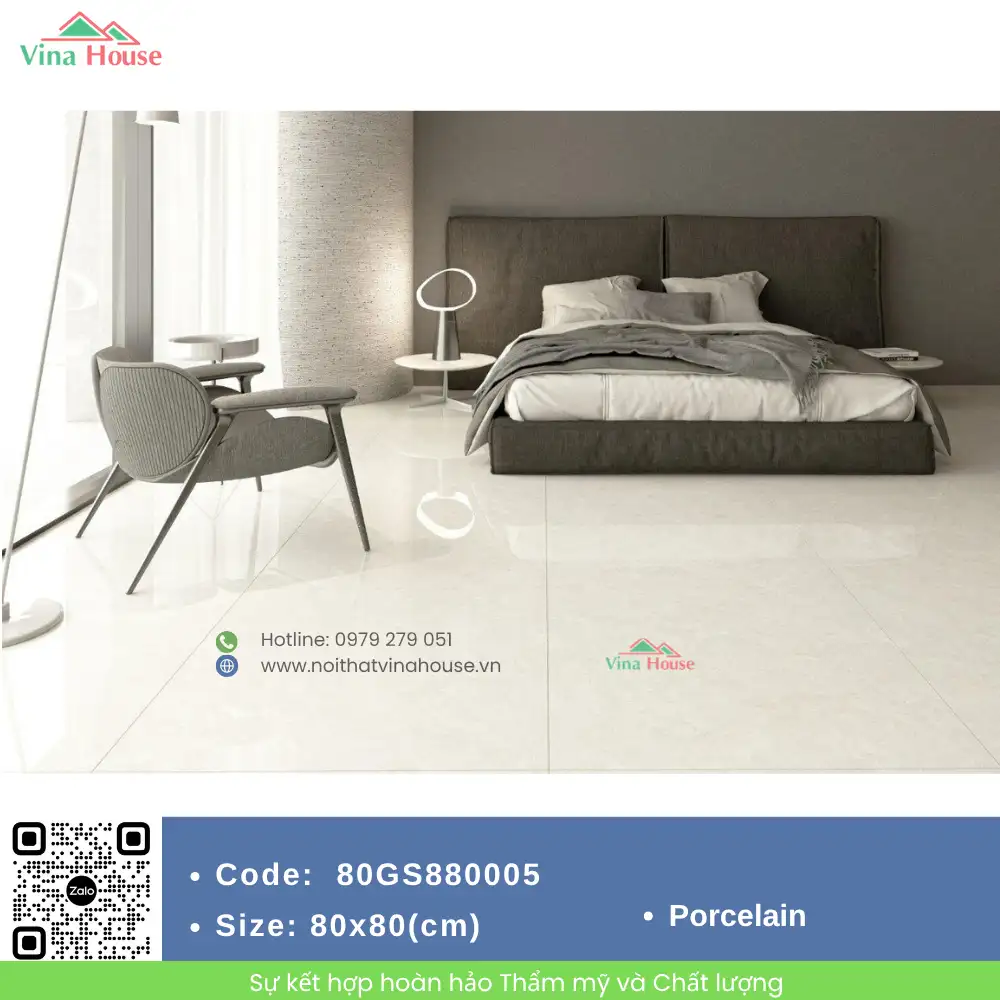 Gạch 80x80 Indonesia 80GS880005 Gạch 80x80 Indonesia 80GS880005