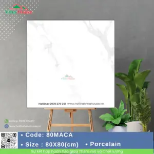 Gạch 80x80 Ấn Độ 80MACA Bóng