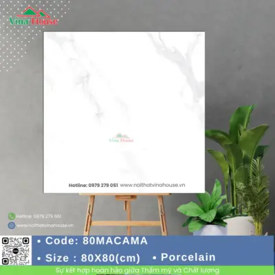Gạch 80×80 Ấn Độ 80MACAMA Matt