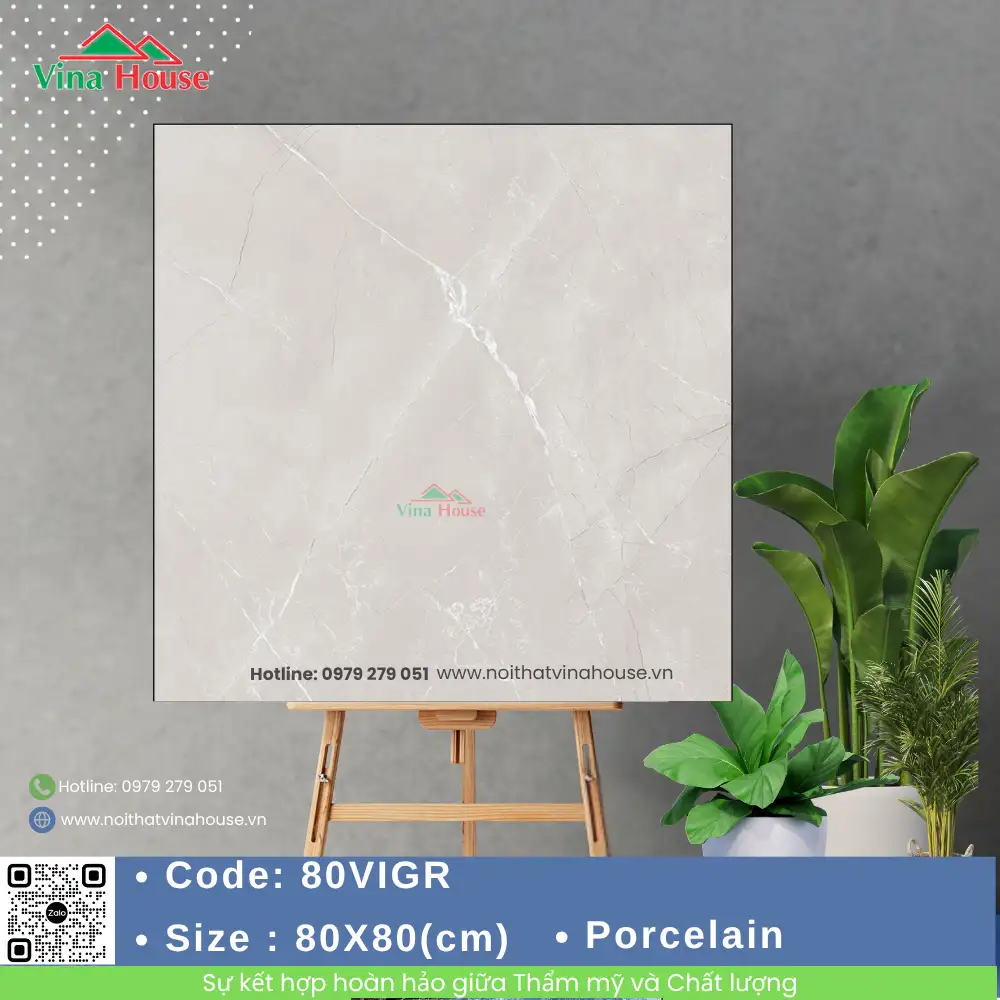 Gạch 80x80 Ấn Độ 80VIGR Bóng Gạch 80x80 Ấn Độ 80VIGR Bóng