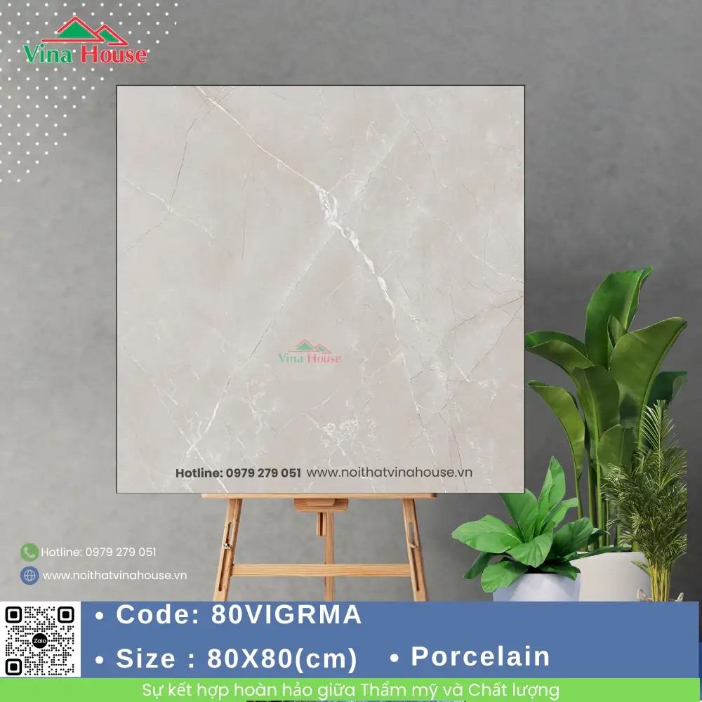 Gạch 80x80 Ấn Độ 80VIGRMA Matt