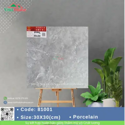 Gạch 30×30 Prime 81001 Matt