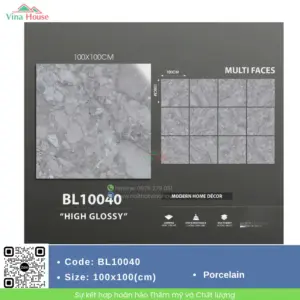 Gạch 100X100 Trung Quốc BL10040 bóng