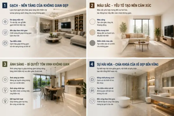 Bí Mật Đằng Sau Những Không Gian Nội Thất Đẹp Mắt