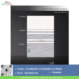 Gạch 30x60 TTC CA3605N-CA3605D-CA3605