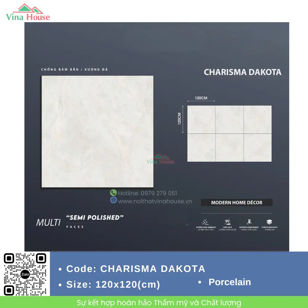Gạch 120x120 Trung Quốc CHASIMA DAKOTA