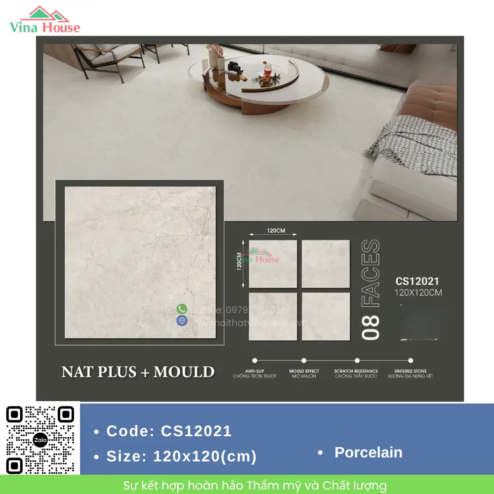 Gạch 120x120 Trung Quốc CS12021 Gạch 120x120 Trung Quốc CS12021