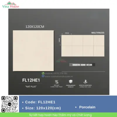 Gạch 120×120 Trung Quốc FL12HE1