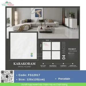 Gạch ốp lát 120x120 Trung Quốc FS12017