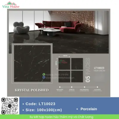 Gạch 100X100 Trung Quốc LT10023 bóng