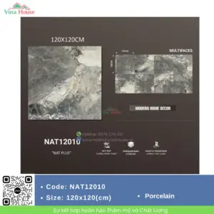 Gạch ốp lát 120x120 Trung Quốc NAT12010